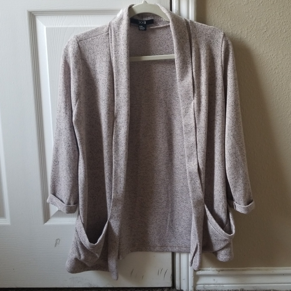 Gray Cardigan